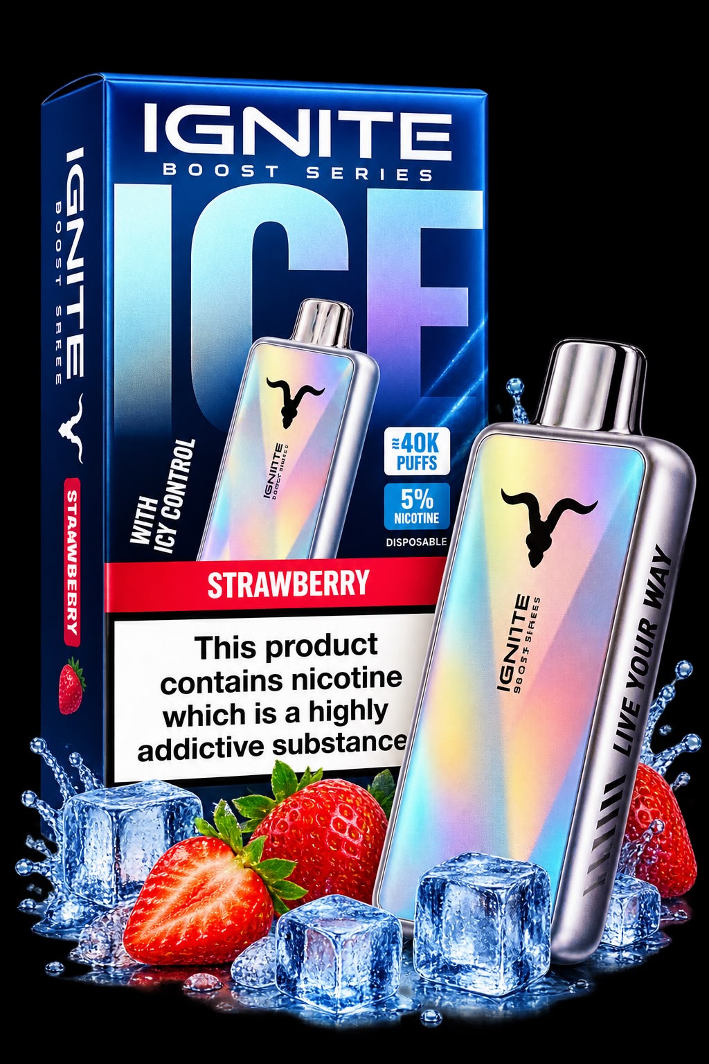 Ignite V400 Ice ULTRASLIM — 40.000 Puxadas